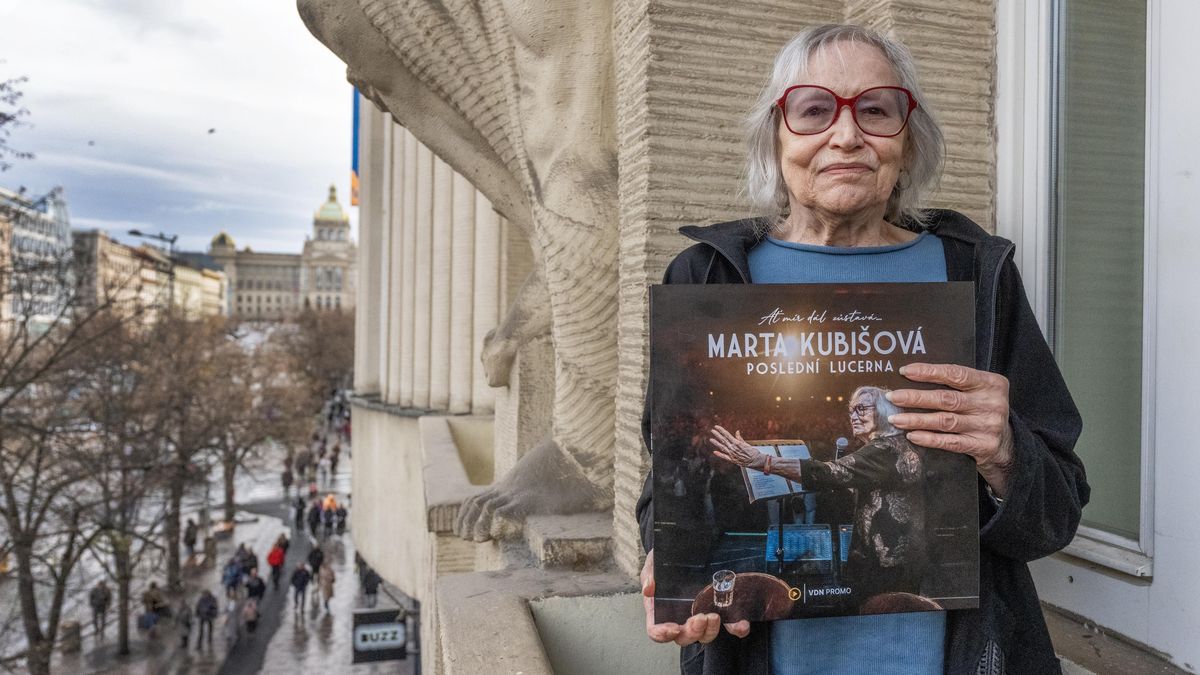 Nevím, jestli to byla má poslední Lucerna, řekla Marta Kubišová a uvedla své nové album